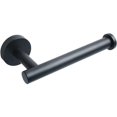 thumbnail image 2 of Wall Mounted Toilet Paper Holder 304 Stainless Steel Polished Finish Toilet Paper Holder, Matte Black, 2 of 4