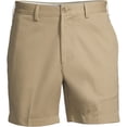 thumbnail image 3 of Lands' End Men's No Iron 6" Plain Front Chino Short, 3 of 6