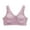 Pink, variant on fatyb Everyday Bras for Women Plus Size Front Closure Bras No Underwire Full Coverage Womens Push up Bras