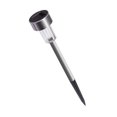 thumbnail image 3 of facefd 1pc Stainless Steel Solar LED Lawn Lamp IP44 Level Outdoor Garden Pathway Landscape Lamp, 3 of 9