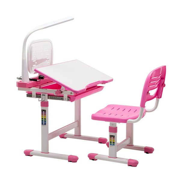 Mecor Multifunctional Children S Desk And Chair Set Adjustable