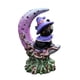 thumbnail image 3 of Estatua de gato y luna, adorno de escritorio, figura decorativa para fiestas. Bien, 3 of 9
