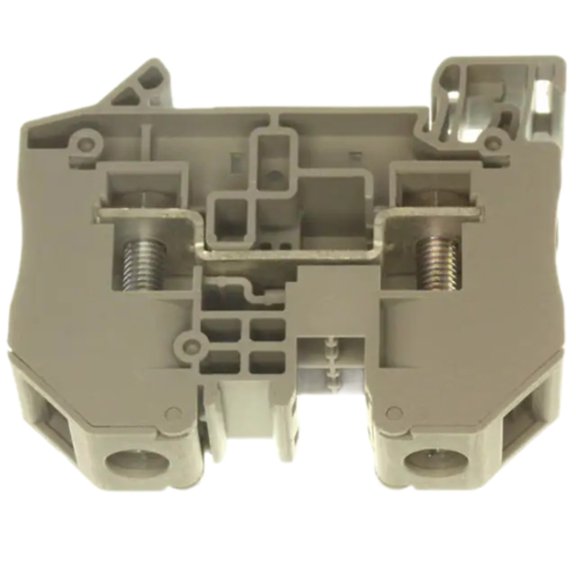 3049026 Conn Feed-Through Modular Terminal Block F 2 POS Screw T DIN Rail 41A, RoHS