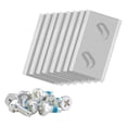 thumbnail image 2 of 8Pcs For Robomow RK Lawn Robot Stainless Steel Replacement Mower Blade, 32*18.6*0.9mm, 2 of 4