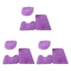 thumbnail image 3 of Yuarrent Juego de alfombrillas de inodoro de absorción de agua fuerte de textura de 3 paquetes por lote para baño sin daños en el suelo Type1 NO1, 3 of 6