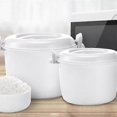 thumbnail image 2 of Microwave Rice Cooker Multifunctional Small Lunch Container Cookware for Microwave Oven, 2 of 5
