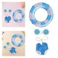 thumbnail image 6 of ​​LYINGF 17cm Doll Summer Swimwear Accessory Set - Beach-Themed Outfits with Miniature Details, Seasonal Wardrobe Collection for Doll Water Play Scenarios​​, 6 of 7