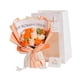 thumbnail image 4 of Ramo de flores preservadas Rosa eterna Arreglo floral artificial Romántico para naranja, 4 of 9