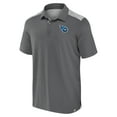 thumbnail image 2 of Men's Fanatics Gray Tennessee Titans Long Shot Polo, 2 of 3
