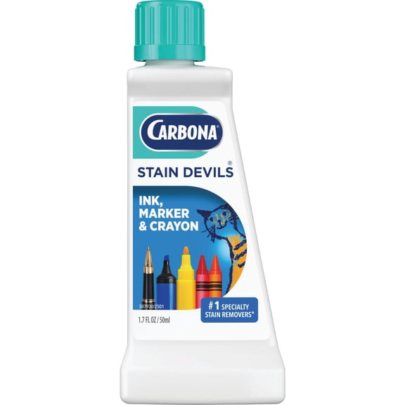 Carbona 3 Ink and Crayon Remover - Washable Liquid - 1.7 oz