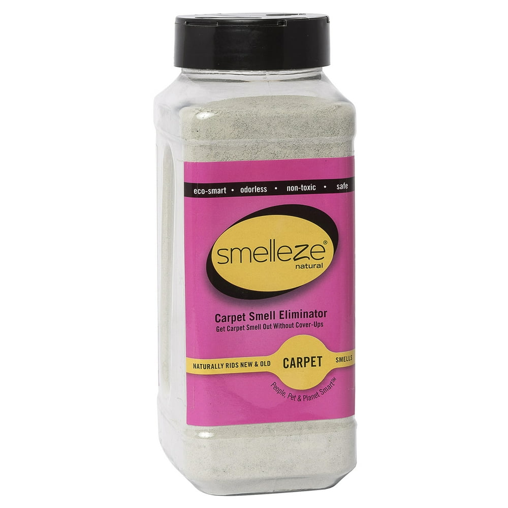 SMELLEZE Natural New Carpet Odor Eliminator Deodorizer 2 lb. Powder