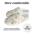 thumbnail image 6 of Fotbe Air Balloon and Flower Pattern Women's Fuzzy Curly Fur Memory Foam Loafer Slippers Indoor Outdoor Slippers Winter Home Shoes-46/47, 6 of 7