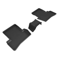 3D MAXpider Custom Fit Kagu Floor Mat (Black) Compatible with Acura TLX 2021-2023 - Second Row
