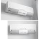 thumbnail image 4 of Matsuzay Cubierta de parabrisas para aire acondicionado, Deflector de viento de Color sólido Universal para el hogar, componente modificado, cubiertas de Decoración del hogar blanco y gris Matsuzay HA023934-01, 4 of 6