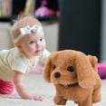 thumbnail image 5 of Education Dog Toy Animated Realistic Barking Singing Walking Stuffed Puppy Battery Operated Lifelike Animal for Kids Toddler Girls Boys, 5 of 5