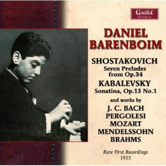 Daniel Barenboim - Rare First Recordings - Music & Performance - CD