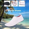 thumbnail image 4 of lnmuld Men Women Water Shoes Non Aqua Socks Solid Color for Beach Pool Surf Yoga Snorkeling Color:Pink,Size:10, 4 of 6