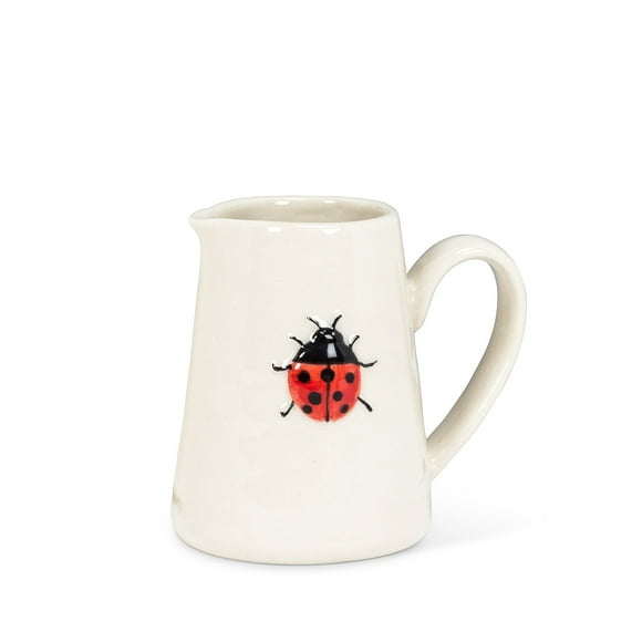 Set of 2 Ladybug Mini Jug