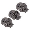 thumbnail image 4 of Skull Prong Stud, Fashionable Skull Rivets 10 Pcs Surfaces Plating Treatment  For Handbags No Rhinestones,Rhinestones, 4 of 8