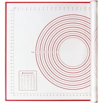 Large Silicone Baking Mat, 32" x 24" Pastry Mat Baking Mats Silicone for Rolling Out Dough Non Slip, Dough Mat Pie Crust Rolling Mat Fondant Mat Oven Liner with Measurement