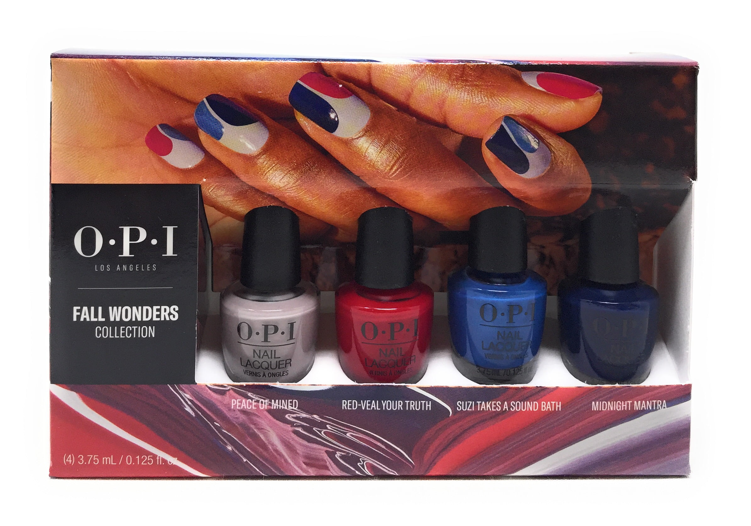 OPI Fall Wonders 2022 Mini Nail Lacquer 4 Pack 0.125 fl oz