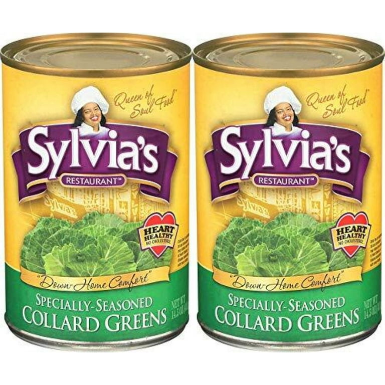 Sylvias Restaurant Collard Greens, 14.5 Ounce -- 12 per case