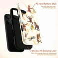 thumbnail image 4 of Curious Monkey Phone Case, Cute Monkey Durable Protective Phone Cover for iPhone 16 15 14 13 12 11 Pro Max Mini, 4 of 6