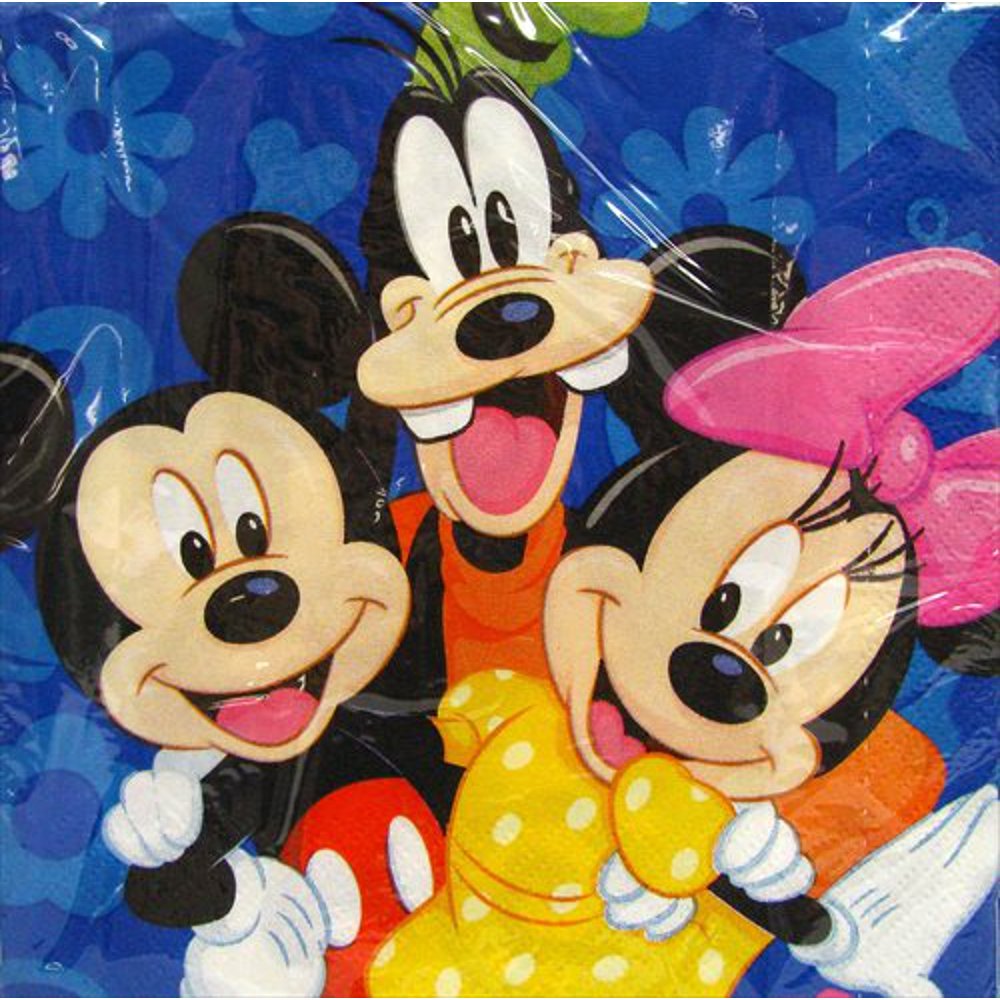 Mickey Mouse 'Disney Gang' Lunch Napkins (16ct)