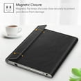 thumbnail image 5 of Fintie Sleeve Case for 16" Samsung Galaxy Book3 Pro NP960QFG/Samsung Galaxy Book3 Ultra NP960XFH/Samsung Galaxy Book3 Pro 360 NP960XFG - Premium PU Leather Portfolio Book Cover, Black, 5 of 7