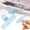 Blue, variant on NUOKO Clear Binder Clips, Plastic Bag Clip, Acrylic Paper Photo Food Clamps, Wide Mouth Seal Clamp, Transparent Air Tight Sealing Binders for Office and Kitchen Storage