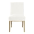 thumbnail image 4 of HomePop Kolbe Dining Chair, White, 4 of 10