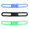 thumbnail image 5 of Correa de silicona para linterna de bicicleta, Clip para linterna, soporte de luz para bicicleta (negro), 2 uds., 5 of 5