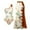 Orange, variant on WREESH Womens One Piece Swimsuit with Beach Cover Up Wrap Skirt Sarong One-Piece Swimsuit One Shoulder Patchwork Print Set Two-Piece Swimsuit Sets Bathing Suit Green