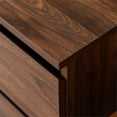 thumbnail image 2 of Walker Edison 20" Engineered Wood 2-Drawer Urban Side Table in Dark Walnut, 2 of 16