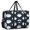 Football Outline Darkblue Pattern, variant on Football Triangle Beige Pattern Foldable Travel Duffel Bag, Weekend Overnight Bag with Front Pocket & Trolley Strap, Tear Resistant Gifts for Air Travel Weekend Gym,17.7 X 6.3 X 12.6 Inches