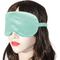 thumbnail image 3 of Máscara de dormir de satén de seda con correa elástica, antifaz de viaje para dormir para mujeres y hombres, 3 of 7