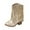 A69-Gold, variant on Hessimy Girls Knee High Boots Riding Shoes for Little Kid/Big Kid deck boots (Gold,13.5)
