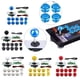 thumbnail image 3 of Methold Joystick de Arcade, pieza reemplazada, botones de juego, suministros de juegos profesionales multicolores, artesanía de sensibilidad Videojuegos y accesorios Negro, 3 of 6