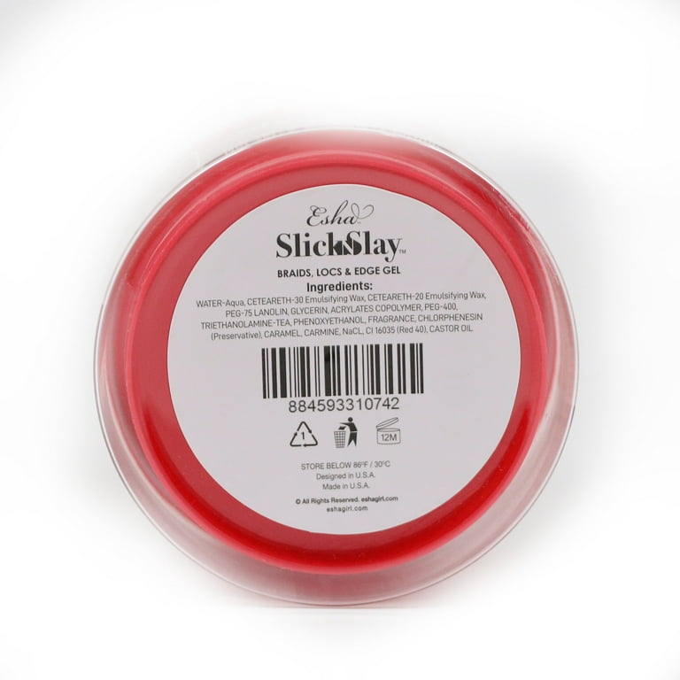 Esha Slick N Slay Ultra Hold Edge Gel, Braid Frizz Control