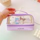thumbnail image 2 of Estuche de lápices de Pu de gran capacidad, bolsa Kawaii, Hello Kitty, Cinnamoroll, Melody, lápices escolares, suministros de papelería Fivean unisex, 2 of 2