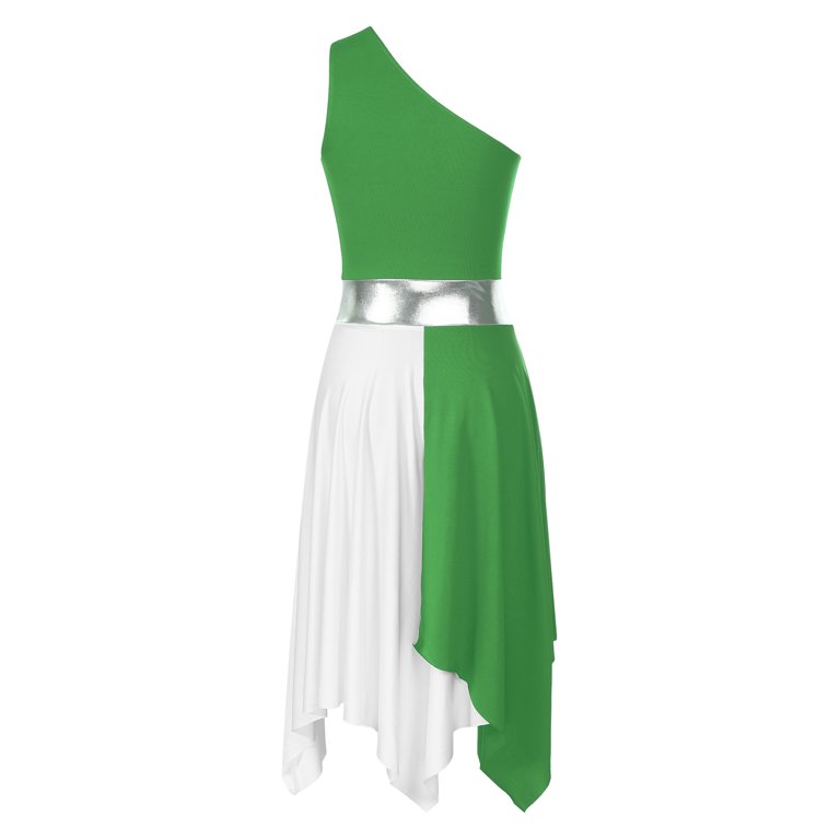 DPOIS Women Praise Dance Dress Metallic Lyrical Dance Costume Light Green-A S - Walmart.com DPOIS Women Praise Dance Dress Metallic Lyrical Dance Costume Light Green-A S - Walmart.com