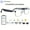 Dark grey translation glasses + variable light lenses, variant on Unisex AI Translation Smart Glasses - ChatGPT, 164-Language Real-Time Voice/Call, Auto-Tint, Music, Business/Travel/Gift