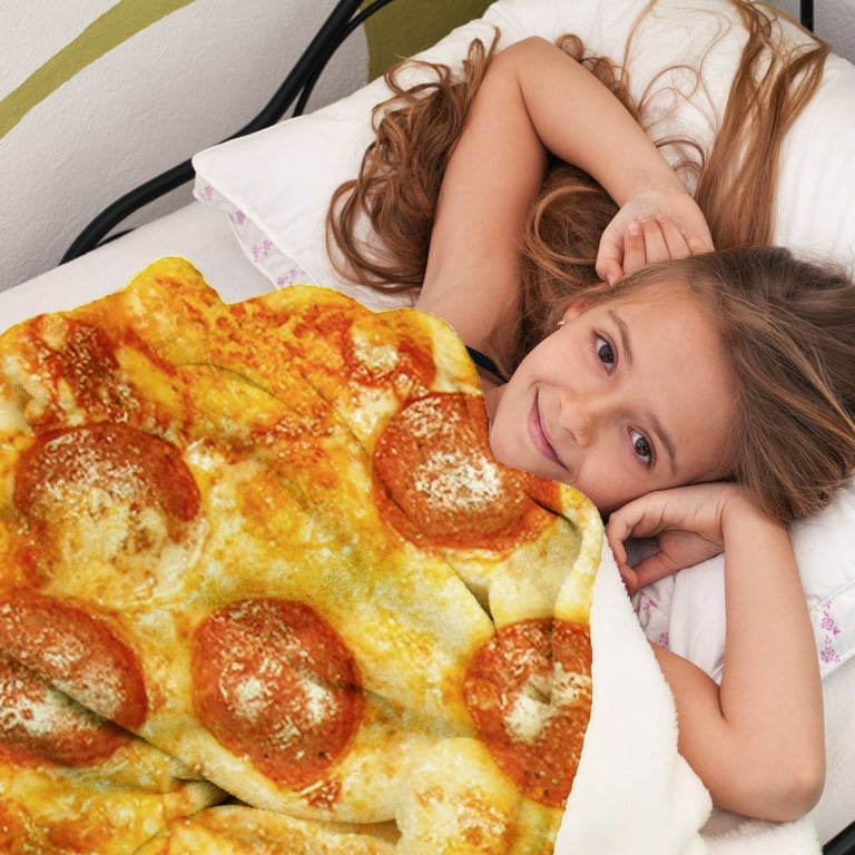  moonysweet Pizza Blanket for Adult and Kids Novelty Food Blanket  Adult Size Funny Realistic Throw Blanket Fuzzy Fleece Blanket Flannel Gift  for Teens Boys and Girls 60 inches : Home 