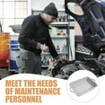 thumbnail image 3 of TEHAUX 1Pcs Waste Engine Oil Collector Rectangle Oil Drip Tray for Vehicles, 3 of 8