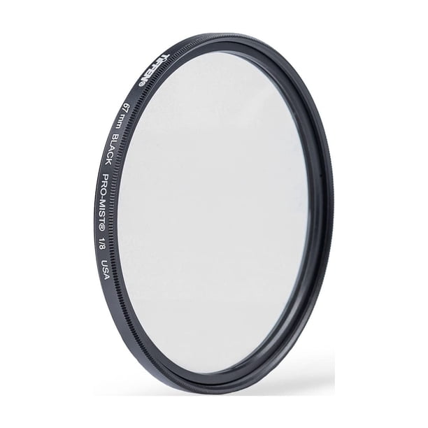 Filtro Tiffen Black Pro-Mist 1/8 67 mm para retratos, fotos/vídeos
