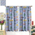 thumbnail image 3 of Kids Car Curtains, Colorful Cute Cartoon Car Country Traffic Road Print Blackout Rod Pocket Window Treatments Drapes for Nursery Bedroom Living Room 42" W X 54" L, 3 of 6