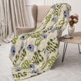 thumbnail image 3 of Hirioo Skull Snake for Flannel Blanket, Cozy and Warm Throw for Bed or Couch ,Perfect for All Seasons-80"x60", 3 of 6