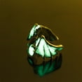 thumbnail image 2 of Anillo de apertura de pequeño dragón volador, anillo luminoso de dinosaurio a la moda, joyería creativa de Hip Hop Wmkox8yii  fajkfhkj2280, 2 of 4