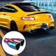 thumbnail image 1 of Car Modified Tail Throat Tail Throat Out Of Two Double Pipe Heart-shaped Exhaust Pipe, 1 of 5