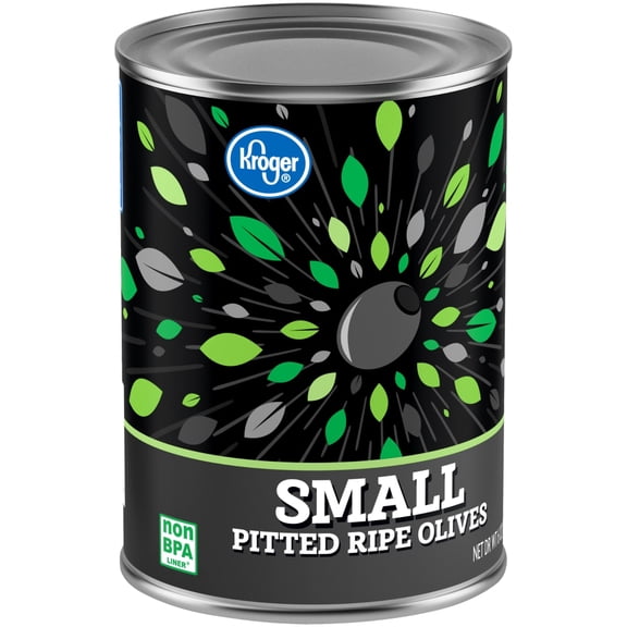 Kroger Small Pitted Ripe Olives 6 oz - Pack of 1